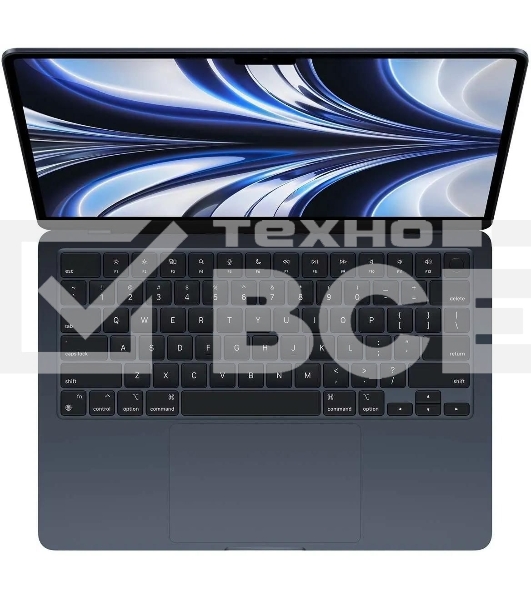 Ноутбук Apple MacBook Air A2681 13.6' Ultra HD IPS/Apple M2 8 core/8Gb/256Gb/Apple M2 8 core/Mac OS/полночный, (Английская клавиатура)