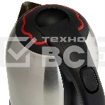 Чайник электрический Delta DL-1330 нерж с красным, фото3