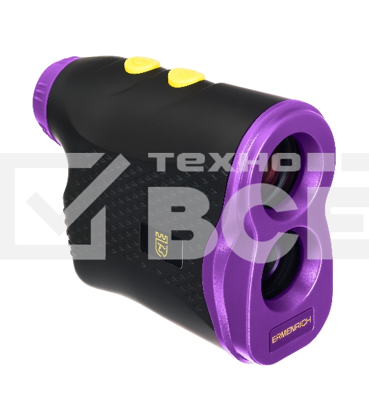 Лазерный строительный дальномер Ermenrich LR1500, фиолетовый 84085