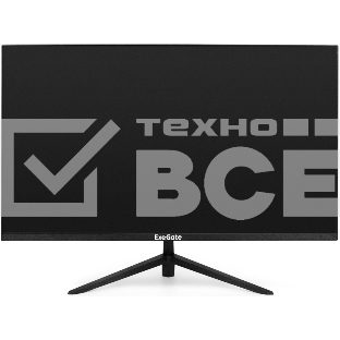 Монитор 27' ExeGate SmartView ES2707CA IPS 2560x1440, 75 Гц, 1 мс, 16:9, 300 кд/м2, 1xHDMI, 1хDP, 1x3.5 мм, черный