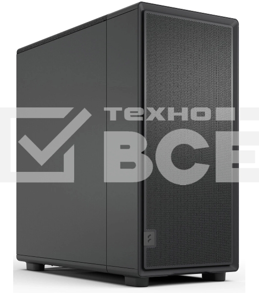 Корпус Fractal Design Epoch XL Black Solid, Full-Tower, чёрный, 3 x 140 мм