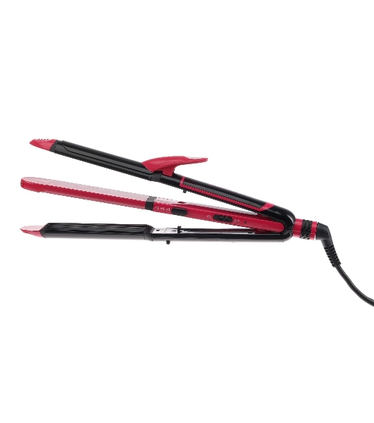 Мультистайлер Sakura SA-4520BP черный/розовый, 30 мм, 200 °C, 1 режим