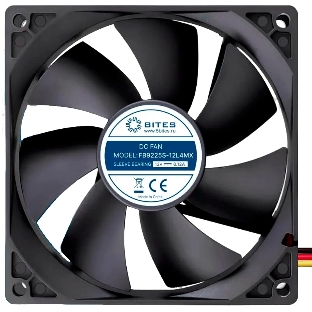 Вентилятор для корпуса 5bites FB9225S-12L4MX 92X25 / SLEEVE / 1800RPM / MOLEX / 4P