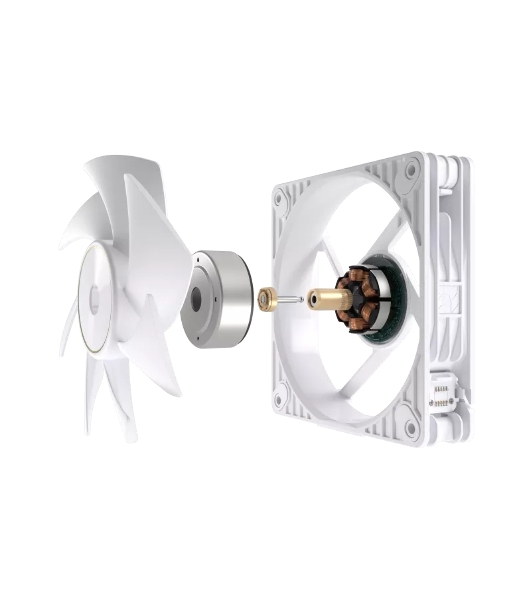Вентилятор в корпус ASUS PROART PF120 FAN PWM WHITE 3IN1 белый, 120x120x28 мм, 3000 об/мин, 39 дБ, 4 pin