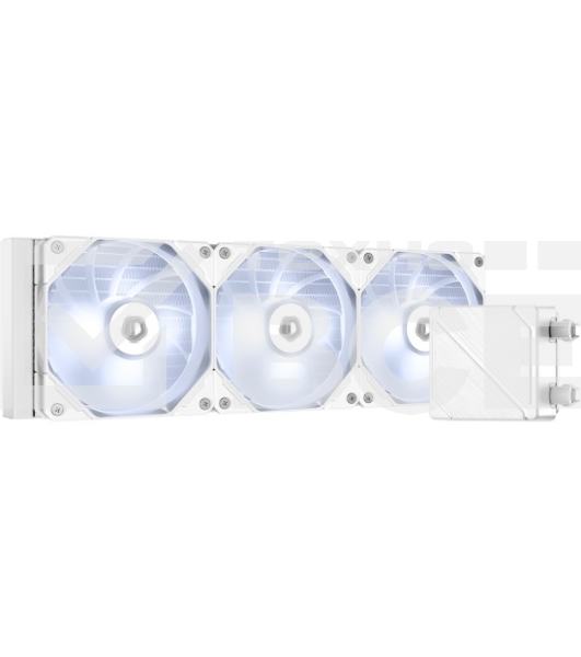 СВО для процессора ID-COOLING DASHFLOW 360 BASIC WHITE белый 120мм алюминий+медь 1800rpm 35.2db 4-pin 350W