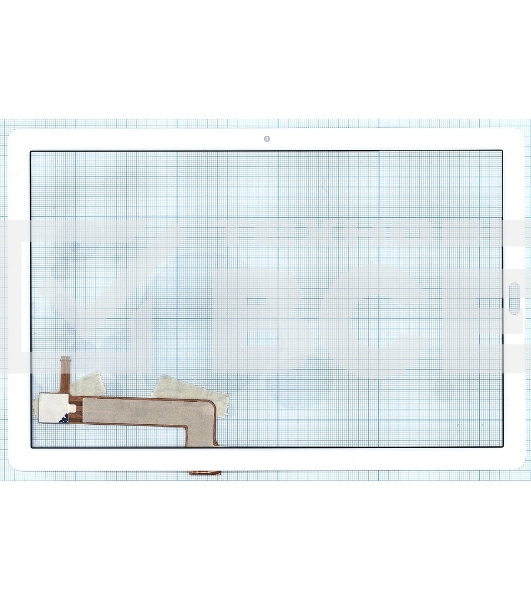 Сенсорное стекло (тачскрин) для Huawei MediaPad M5 10.8, белое