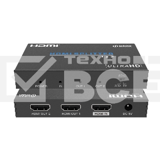 Усилитель - распределитель Infobit iSwitch 102 1х2 HDMI 4K60