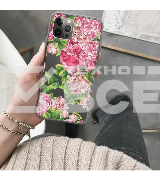 Чехол (клип-кейс) GRESSO Air, для Apple iPhone 12/12 Pro, прозрачный/рисунок gr17aaae9070