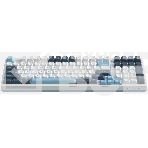 Клавиатура A4Tech Fstyler FS300 (FS300 PANDA SNOWBOARDING) проводная, USB, белый/синий, фото8