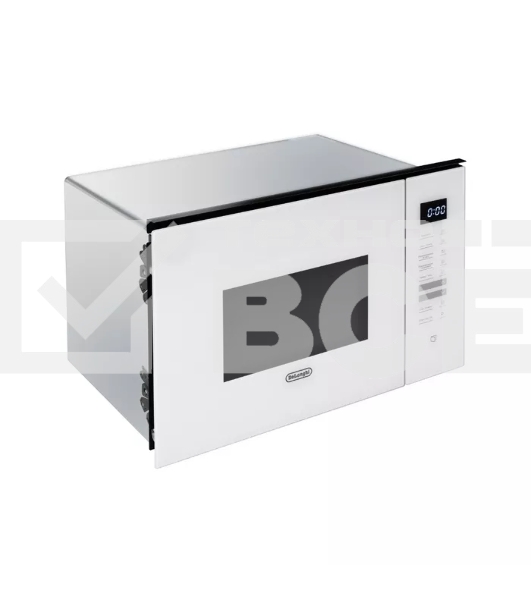 Микроволновая печь встраиваемая DeLonghi DMO 25BB ROMA белый, 25 л, 1450 Вт, переключатели - сенсор