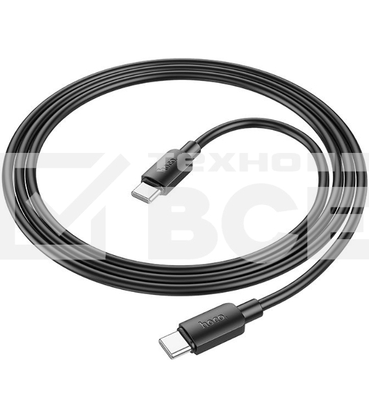 Кабель Hoco X96 Hyper TYPE-C TO TYPE-C USB Type-C (m)-USB Type-C (m) 1м черный коробка