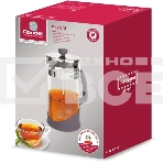 Френч-пресс Rondell Akzent RDS-937, 0.6л, стальной, фото2