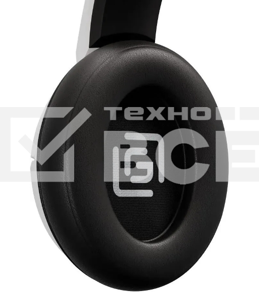 Наушники с микрофоном Оклик HS-L710G белый/черный