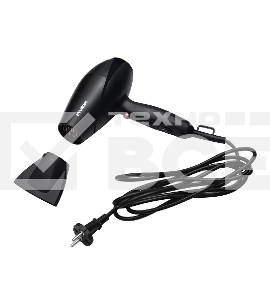Фен Hyundai H - HDI0750 2200Вт черный/черный