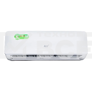 Кондиционер сплит-система настенного типа RIX LITE I/O-W12MB 12000 BTU, 32 м², 28 дБ, охлаждение, обогрев, осушение, белый
