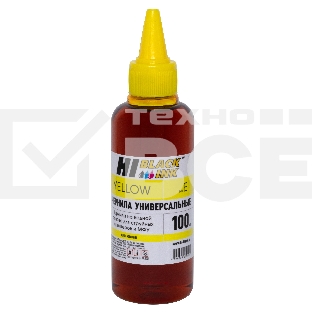 Чернила Hi-Black Универсальные для Epson (Тип E-V1), Y, 0,1 л.