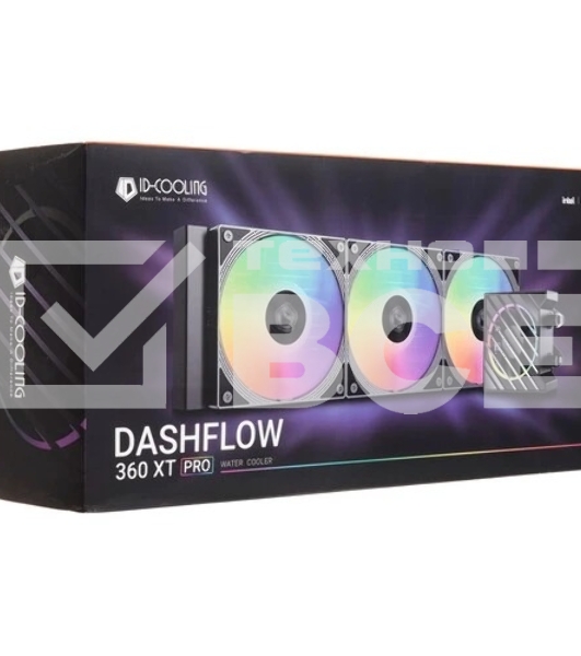 Система водяного охлаждения ID-Cooling Dashflow 360 XT Pro ARGB черный 120мм алюминий+медь 2150rpm 32.5db 4-pin 350W