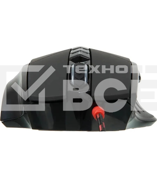 Мышь проводная A4Tech Bloody V7 черный, 3200 dpi, USB Type-A, кнопки - 8