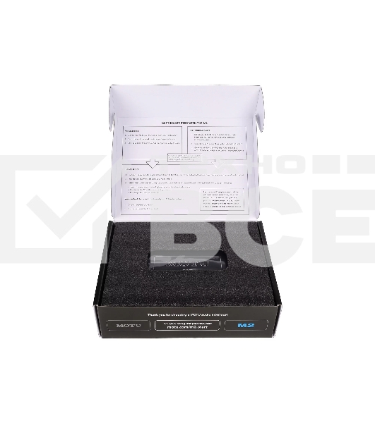 Аудиоинтерфейс USB Motu M2 [3120] 24/192 кГц, USB-C