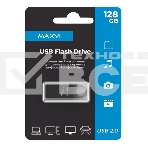 Флеш диск Maxvi MK 128GB USB 2.0 dark grey, монолит, металл, фото3