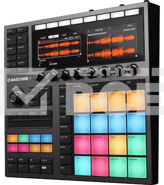 Контроллер MIDI [28000] Native Instruments [Maschine +] автономный грувбокс для написания музыки и ее исполнения