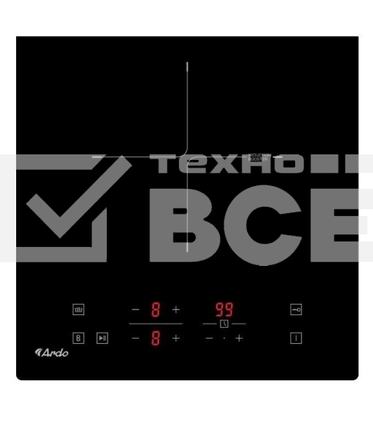 Индукционная варочная панель ARDO IM32BT2 черный