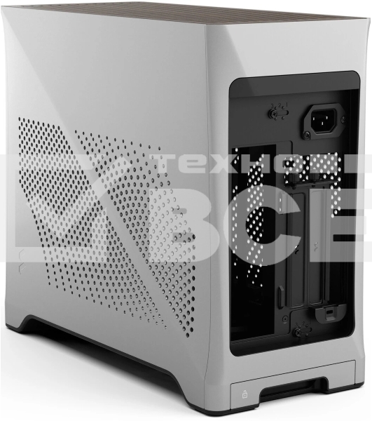 Компьютерный корпус без блока питания Fractal Design Era 2, SFF, 2x120мм, 2xUSB-A 3.0 + 1xUSB 3.2 Type-C, SFX PSU Support, mITX Silver