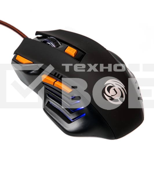 Мышь проводная Dialog Gan-Kata MGK-14U черный, 2400 dpi, USB, кнопки - 7