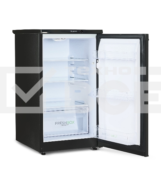 Холодильник Бирюса B409 черный однокамерный 115л