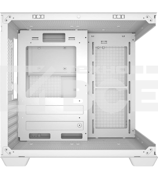 Компьютерный корпус Bloody CC-121 белый без БП mATX 7x120мм 1xUSB2.0 1xUSB3.0 audio