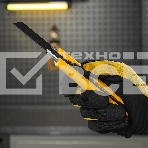 Нож Denzel 18 мм, сменное лезвие, SK4, метал. направляющая, нажимной фиксатор, фото4