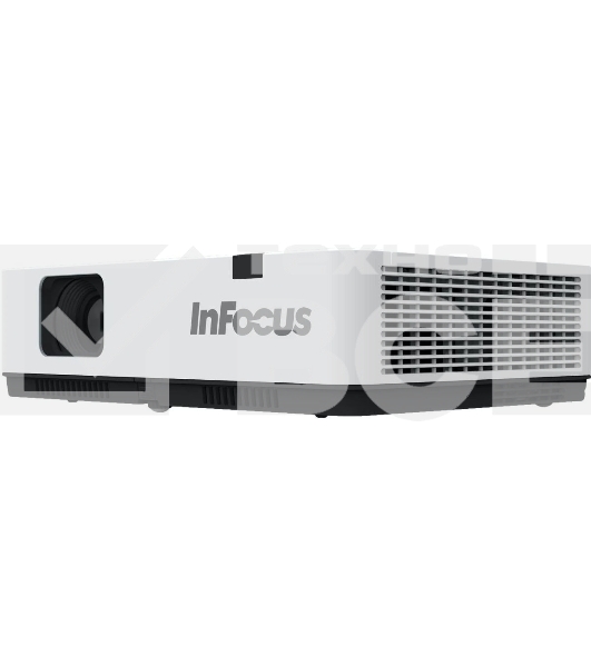 Проектор INFOCUS IN1024 3LCD, 4000 lm, XGA (1024x768), 50000:1, 1.481.78:1,3.5мм in,Composite video,Component,VGA IN х2, HDMI IN, Audio in(RCAх2), USB-A, USB B х2, VGA out, Audio 3.5мм out, лампа 20000ч.(ECO mode), RJ45,RS232, 1x16W, 31дБ, 3,3 кг