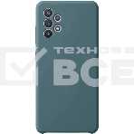 Чехол (клип-кейс) Deppa для Samsung Galaxy A32 Liquid Silicone синий (870122), фото2