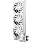 Система охлаждения Water Cooling System PCCooler DE360 Pro WH (300W, 360мм, White, ARGB Pump, Fans: 3x120мм, 86.73CFM, 32dBA, 2200RPM/Pump height 57мм, 28dBA, 3200RPM, Rad thickness 27мм/S: 1851, 1700, 1200, 115X, AM5, AM4, AM3), фото6