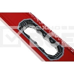 Уровень RGK U4150 пузырьковый 3глаз. магнит. красный (776073), фото5