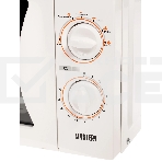 Микроволновая печь Mystery MMW-2013 белый, 20 л, 800 Вт, переключатели - поворотный механизм, фото9