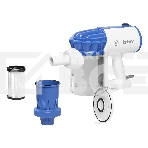 Пылесос вертикальный BBK BV2512 белый/синий, питание от сети, 100 Вт, уборка сухая, пылесборник 0.5 л, фото6