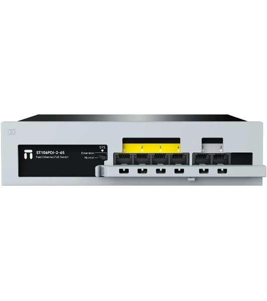 Коммутатор Netis ST106PDI-2-65 6x100Мбит/с 4PoE 65W неуправляемый