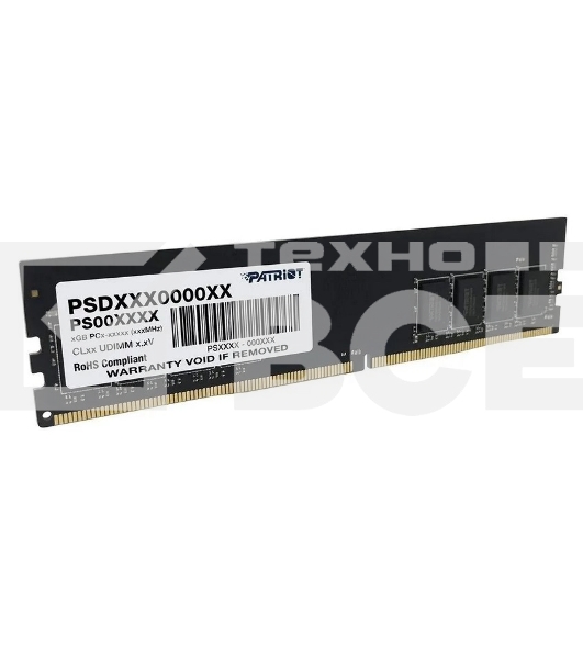 Оперативная память Patriot Signature, DDR4, 8GB (1x8 GB), 2666 MHz, CL19