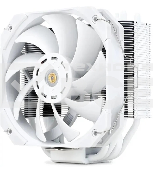 Устройство охлаждения(кулер) Thermalright TA 120 EX Mini White Soc-AM5/AM4/1151/1200/2066/2011/1700 белый 4-pin 29.6dB Al+Cu 460gr Ret (TA120-EX-MINI-WH)