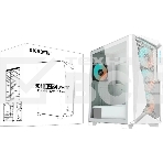 Компьютерный корпус Gigabyte C301GW белый без БП ATX 4x120мм 4x140мм 2xUSB 3.0 audio bott PSU, фото8