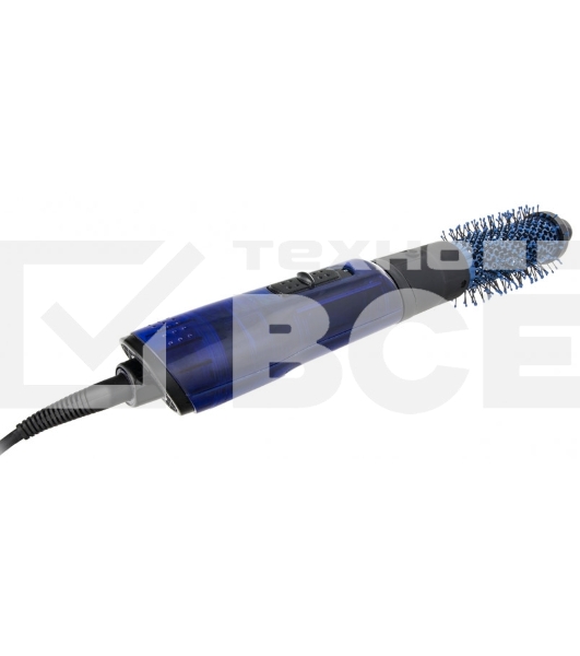 Фен-щетка BaByliss Pro Blue Lighting, 700 Вт, 1 насадка (32 мм), синяя