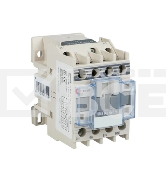 Контактор КМЭ 9А кат. 24В AC 1НО PROxima EKF ctr-s-9-24