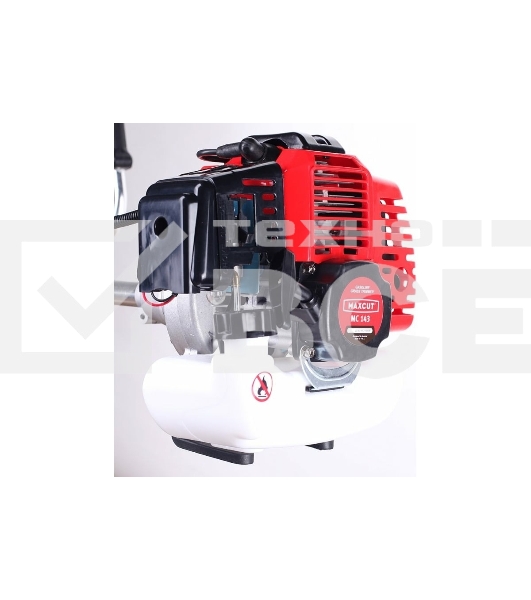 Триммер бензиновый MAXCUT MC 143 (1+1) 25100008 Объем дв 42.7 см?; Мощн дв 2.5 л.с.; Диам ножа: 25.5см; Диам лески: 2.0-2.4 мм; Захват: 42 см Объем бака: 1,2 л; Вес: 7.3кг;