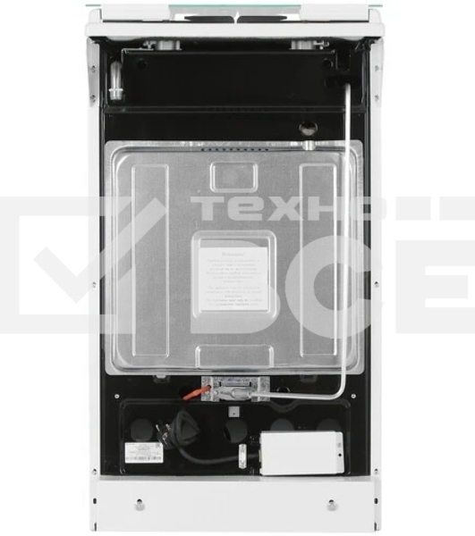 Плита газовая De Luxe 5040.32г(кр) ЧР-010 нержавеющая сталь, конфорок 4 шт, духовка 46 л, 50 см x 85 см x 50 см