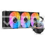 Система водяного охлаждения Jonsbo TG-360 ARGB BLACK черный 120мм алюминий+медь 1800rpm 35.4db 4-pin 300W, фото3