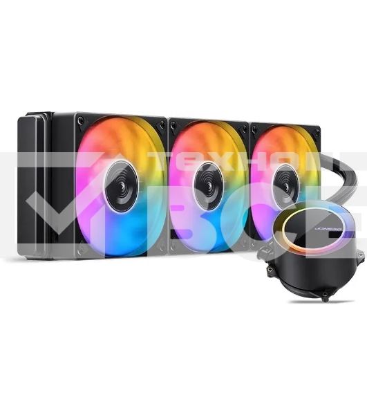 Система водяного охлаждения Jonsbo TG-360 ARGB BLACK черный 120мм алюминий+медь 1800rpm 35.4db 4-pin 300W