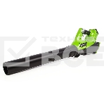 Воздуходувка аккумуляторная GreenWorks G40ABK4, 40V, с АКБ 4а*ч и ЗУ (2400807UB), фото3