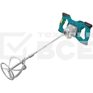 Миксер Fit 1200 Вт, 0-580 / 0-800 об/мин, 50 Нм, 100 л, двухскоростной, металл.корпус, рез.накл., коробка