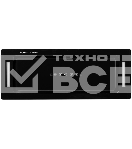 Вытяжка встраиваемая Zigmund & Shtain K 014.7 B черный, 72 см, 1100 куб. м/ч, 62 дБ